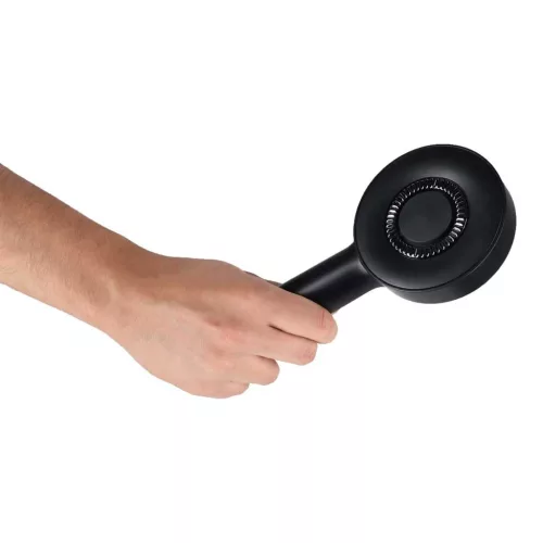 Masszázs kefe fejbőr masszírozó olaj applikátor USB fekete