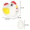 Oktatási puzzle sorter megfelelő formák tojás 10 db tyúk