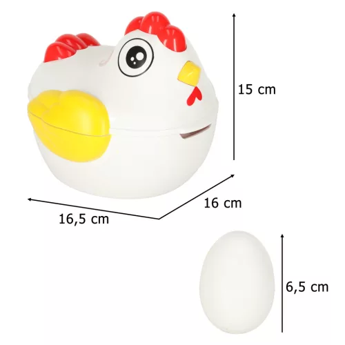 Oktatási puzzle sorter megfelelő formák tojás 10 db tyúk