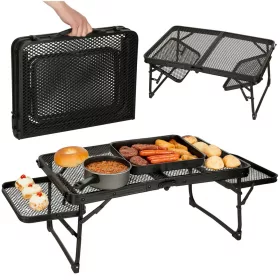   LUARO turistaasztal kemping vendéglátás összecsukható asztal 87 x 60 x 40 x 27 cm