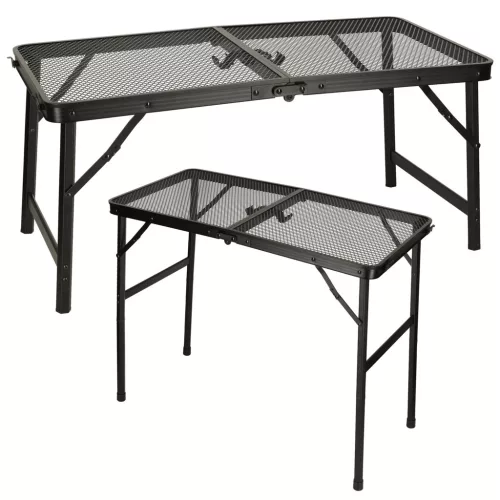 LUARO turistaasztal kemping vendéglátó összecsukható asztal 80 x 40 x 66 x 37 cm
