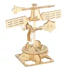 Fa puzzle 3d tudományos modell szélkakas