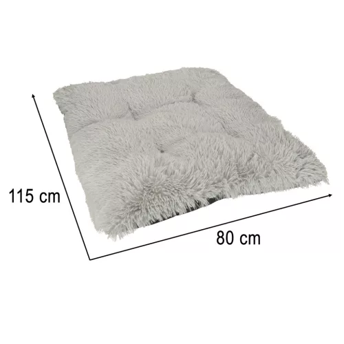 Kutyafekhely szőnyeg XXL szürke 110x75cm