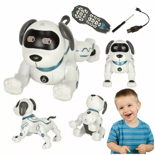 RC robot kutya ugrik sétál