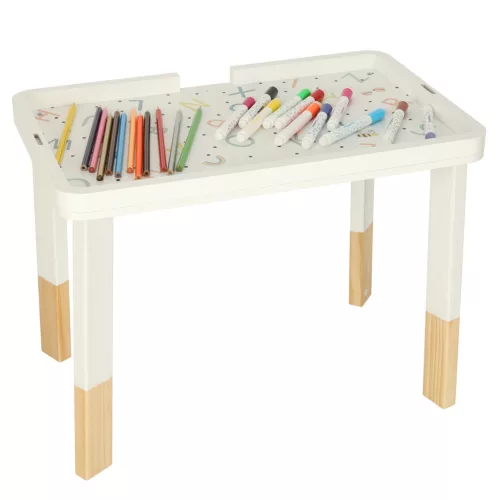 Lulilo montessori színes manipulációs asztal