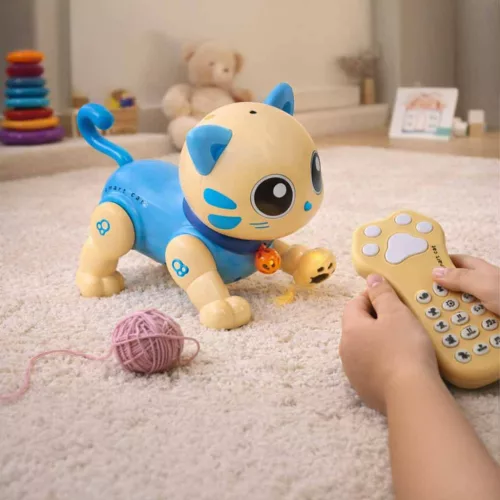 RC macska robot távirányító ugrik énekel égen