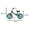 Trike Fix Balance terepkerékpár fekete és kék színben