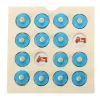 Fa puzzle társasjáték memória + 4 kártya