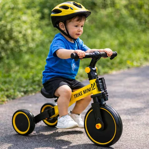 Trike Fix Mini terepjáró tricikli 3in1 pedálokkal sárga