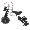 Trike Fix Mini terepjáró tricikli 3in1 pedálokkal, fehér színben