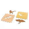 Hab puzzle szőnyeg / játszószőnyeg 36el. dinoszauruszok 143cm x 143cm x1cm