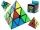 PYRAMINX puzzle kocka játék Black MoYu
