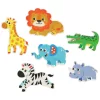 Puzzle egy ónban szafari állatok 25 rejtvények