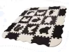 Hab puzzle szőnyeg / játszószőnyeg gyerekeknek 25 darab fekete-fehér