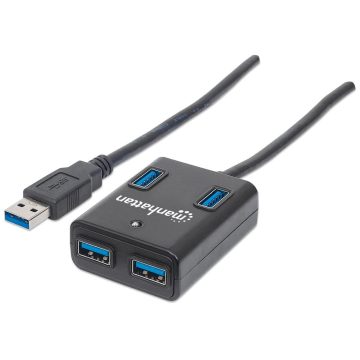 MANHATTAN SuperSpeed USB 3.0 Hub (162296)
