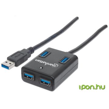 MANHATTAN SuperSpeed USB 3.0 Hub (162302)