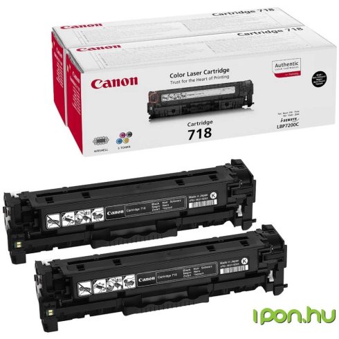 CANON CRG-718B TWIN EREDETI