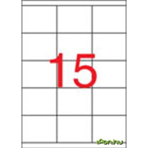 APLI 3 pályás etikett 70 x 508 mm 1500 etikett/csomag