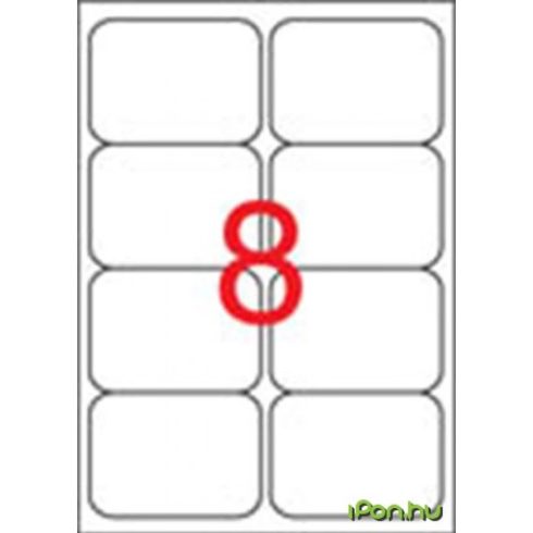 APLI 2 pályás etikett 991 x 677 mm kerekített sarkú 800 etikett/csomag