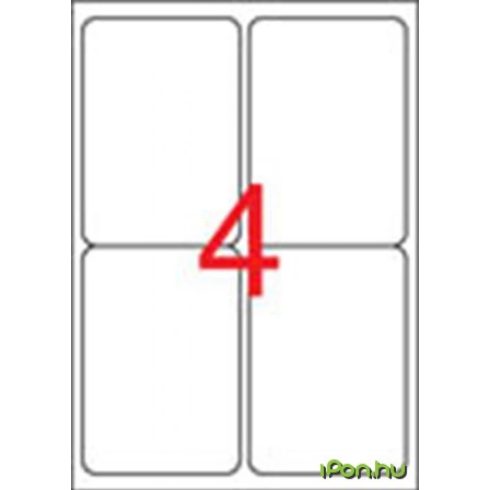 APLI 2 pályás etikett 991 x 139 mm kerekített sarkú 400 etikett/csomag