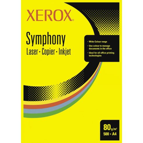 XEROX A4/80 g másolópapír napsárga