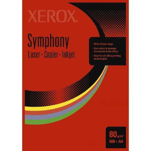 XEROX A4/80 g másolópapír sötétpiros