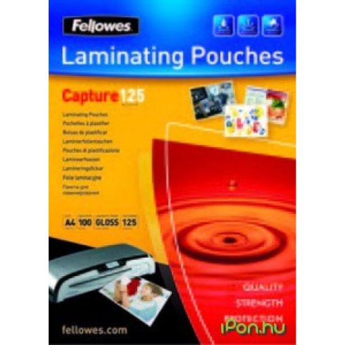 FELLOWES A3 fényes lamináló fólia 125 mikron 5396501