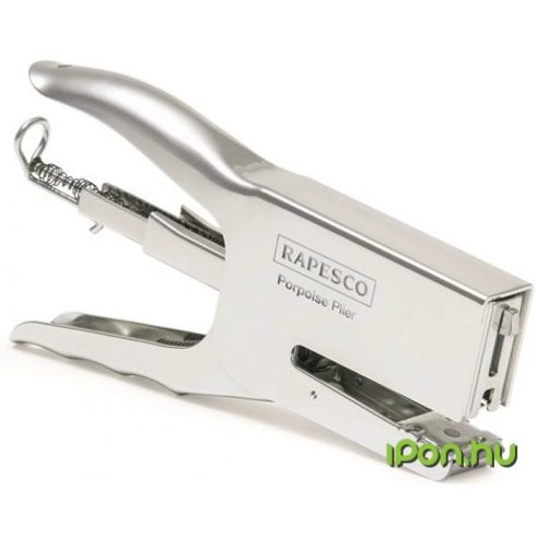 RAPESCO Tűzőgép 24/6-8 26/6-8 40 lap fém Porpoise ezüst
