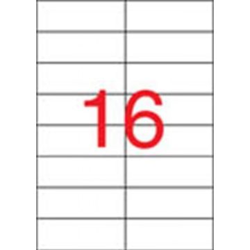   APLI 2 pályás Super Sticky etikett 105 x 37 mm 1600 etikett/csomag