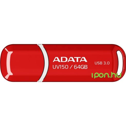 ADATA UV150 64GB USB 3.0 Piros