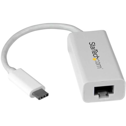 STARTECH US1GC30W USB 3.1 Type C UTP Átalakító 10cm 1Gbps fehér