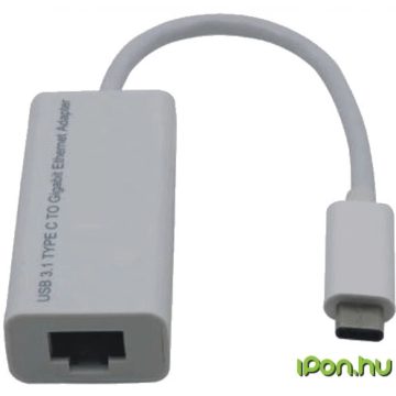   M-CAB 7001310 USB 3.1 Type C UTP Átalakító 15cm 1Gbps fehér