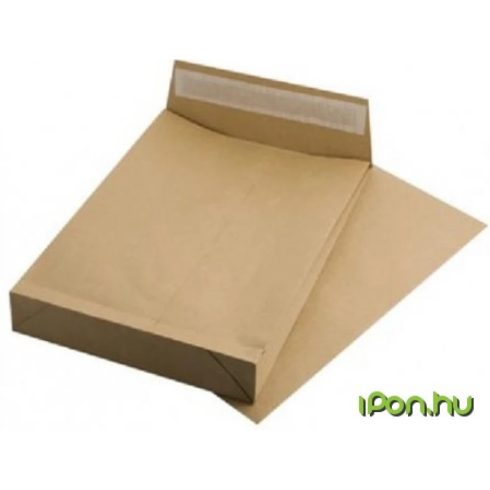 VICTORIA Redős-talpas tasak TB4 szilikonos 50 mm talp barna kraft