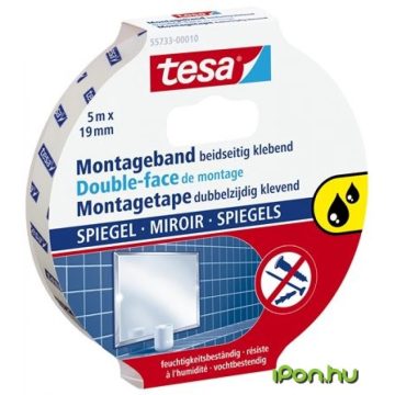TESA Montázsszalag kétoldalas 19 mm x 5 m 55733