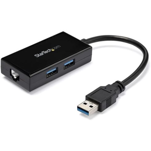 STARTECH USB31000S2H USB 3.0 UTP Átalakító 10cm 1Gbps fekete
