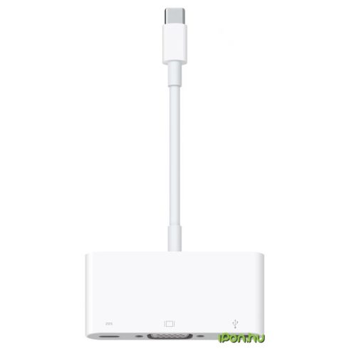 APPLE USB 2.0 Type C VGA/D-Sub Átalakító Fehér 15cm MJ1L2ZM/A