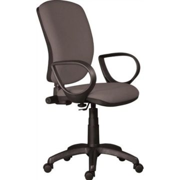   Nuvola" irodai szék szürke kárpit ergonómiai ülő-és hátlap gázliftes karfával szállítjuk