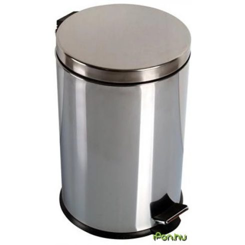 Króm pedálos szemetes 5 literes