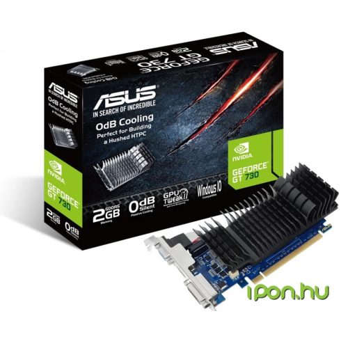 ASUS GT730-SL-2GD5-BRK GeForce GT 730 2GB GDDR5 PCIE