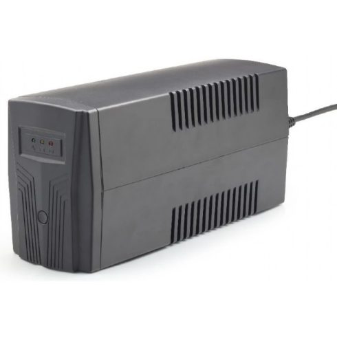 GEMBIRD 650 VA Basic 650 UPS Shuko output sockets fekete