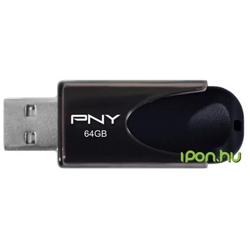 PNY Attaché 4 64GB USB 2.0 Fekete