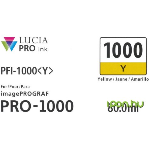 CANON PFI-1000 Y EREDETI