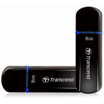 TRANSCEND JetFlash V600 8GB USB 2.0 Fekete