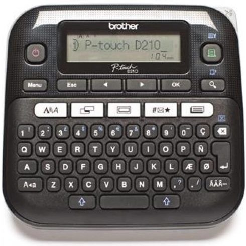 BROTHER PT-D210 feliratozógép fekete