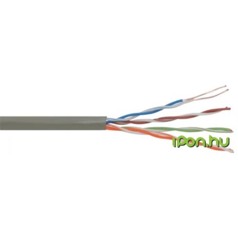 DELIGHT CAT5E Összekötő Szürke 305m 20016