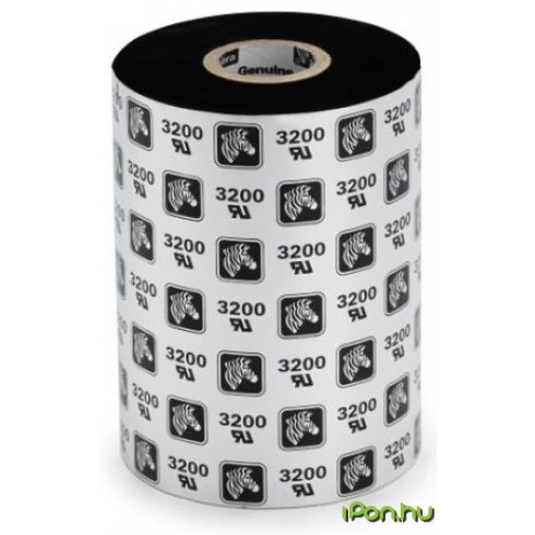 ZEBRA 3200 festékszalag 102mmx450m fekete 6 tekercs