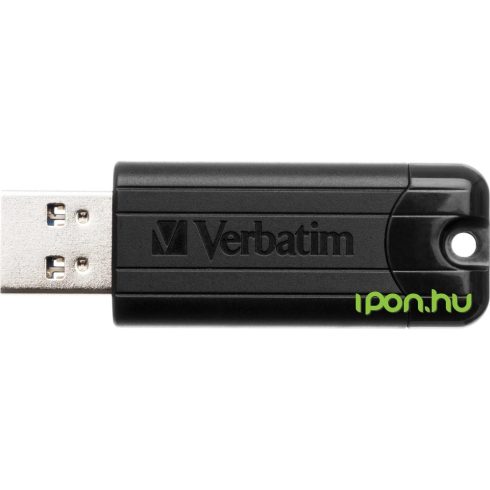 VERBATIM PinStripe 64GB USB 3.0 Fekete