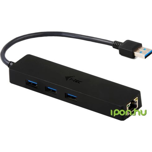 ITEC Slim HUB 3 Port + Gigabit Ethernet Adapter