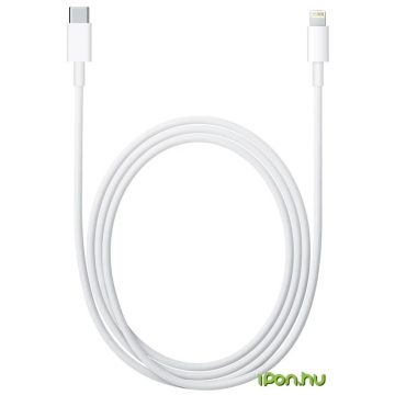   APPLE USB 2.0 Type C Lightning Töltő/adatkábel Fehér 2m MKQ42ZM/A