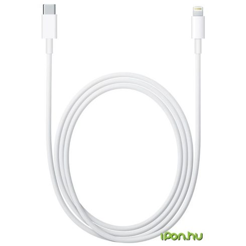 APPLE USB 2.0 Type C Lightning Töltő/adatkábel Fehér 2m MKQ42ZM/A